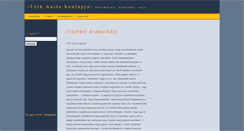 Desktop Screenshot of ani.tothgeza.hu